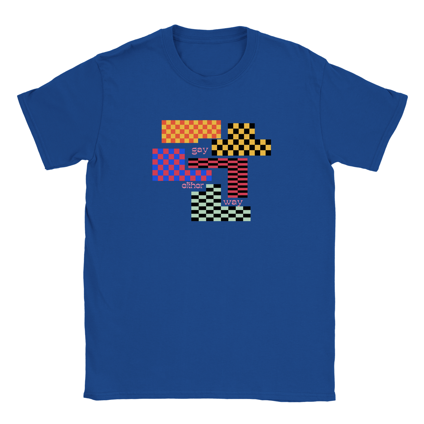 Front Tetris Crewneck T-Shirt