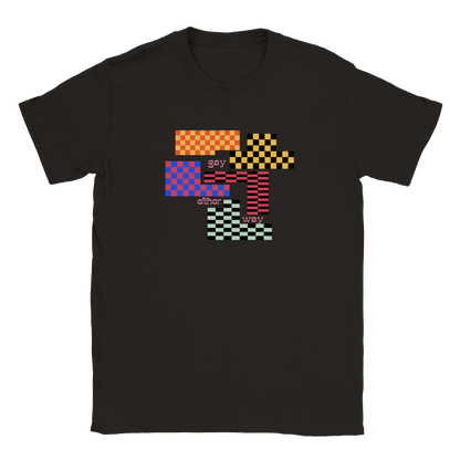 Front Tetris Crewneck T-Shirt