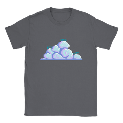 Pixel Clouds Crewneck T-Shirt