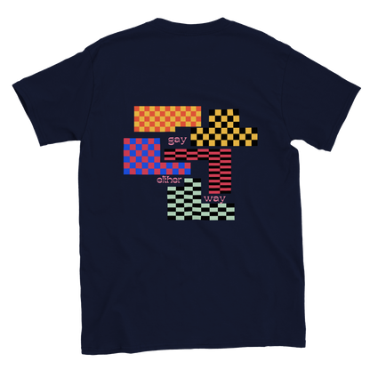 Tetris on the Back Crewneck T-Shirt